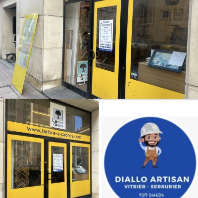 Dernière réalisation Diallo vitrier artisan