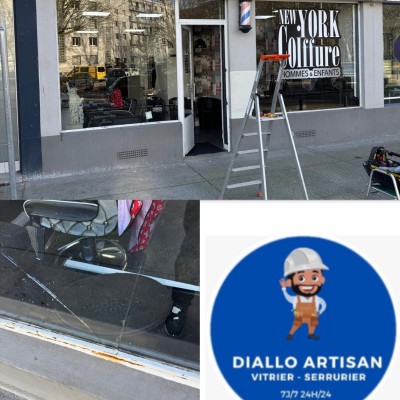 Dernière réalisation Diallo vitrier artisan
