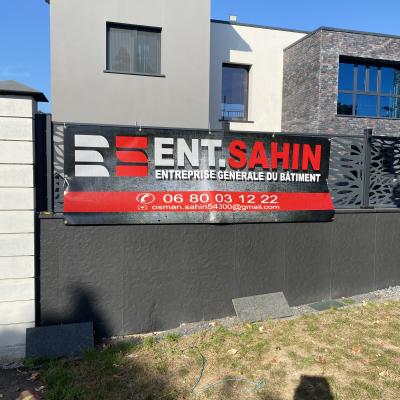 Dernière réalisation ENTREPRISE SAHIN