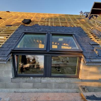 bardage et couverture d'une maison neuve 1