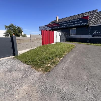 Muret et support enseigne 3