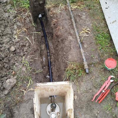 Remplacement du réseau d'alimentation en eau 3