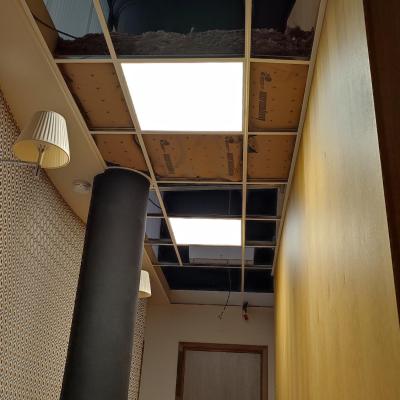 pose de faux plafond démontable 4