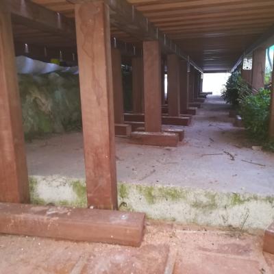 Chatier terrasse 13004 bois exotique. 3