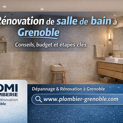 Dernière réalisation ROMI PLOMBERIE plombier à Grenoble