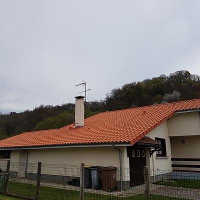 Dernière réalisation Couverture Zinguerie du Béarn